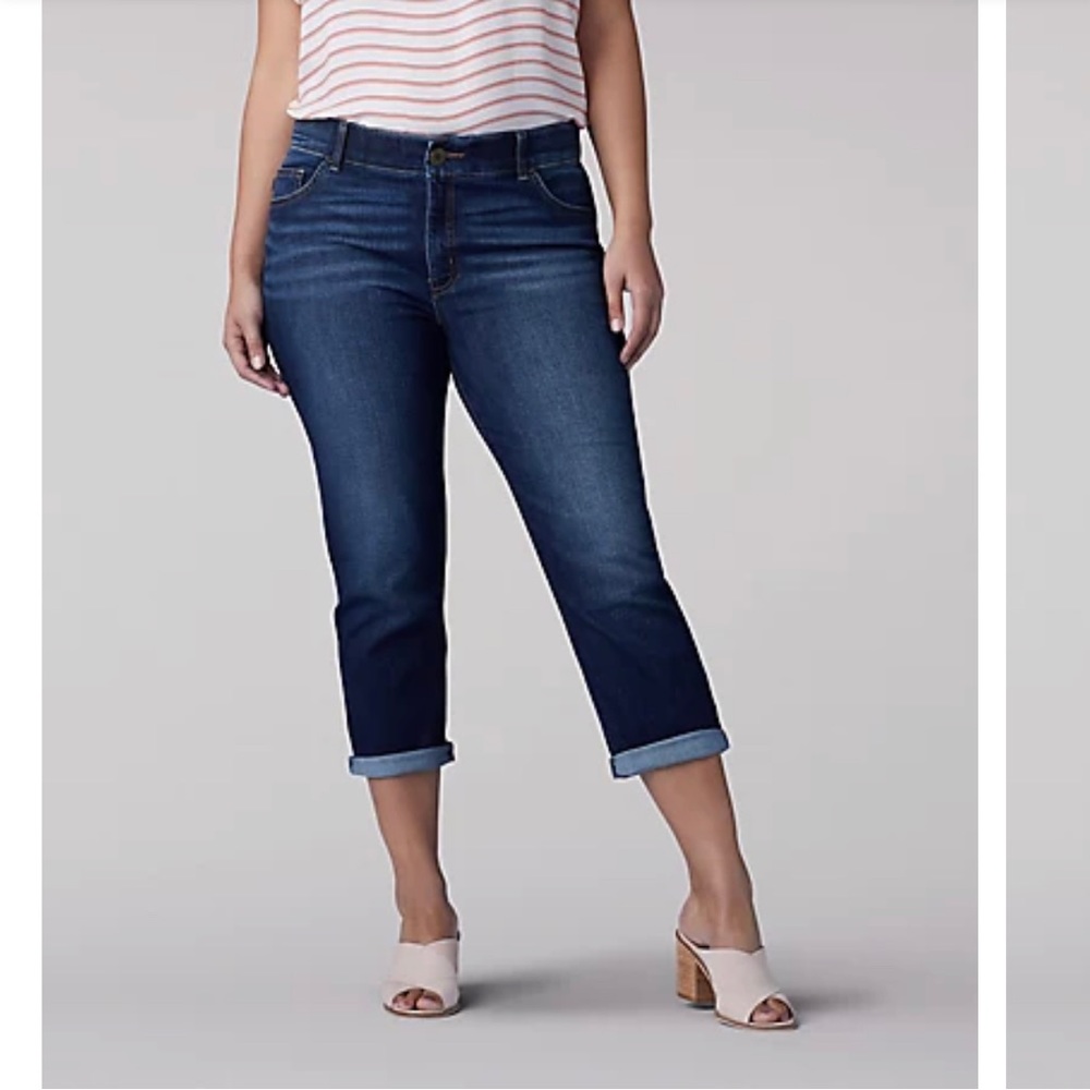 NWT - Lee Capri Mid Size Jeans - Picture 7 of 8